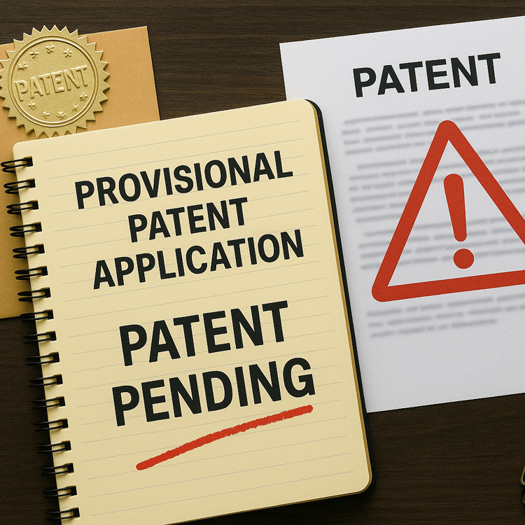 Effective protection without a provisional patent application