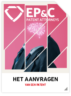 2D Mockup e-book het aanvragen van een patent